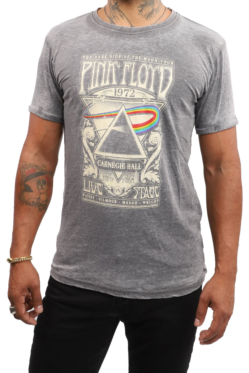 Pink Floyd T-Shirt - Carnegie Hall 1972 - Grey