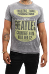 The Beatles T-Shirt - Carnegie Hall - Grey