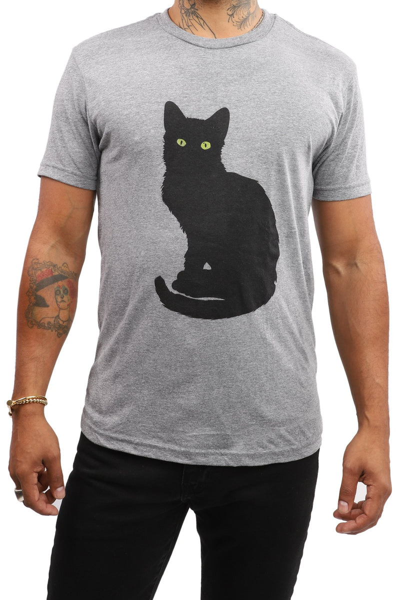 Tri-Blend Super Soft Black Cat T-Shirt