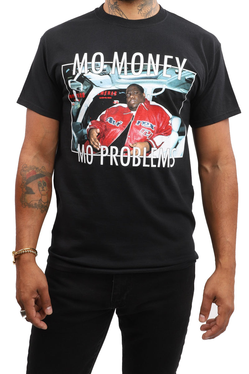 Biggie T-Shirt - Mo Money Mo Problems - Black