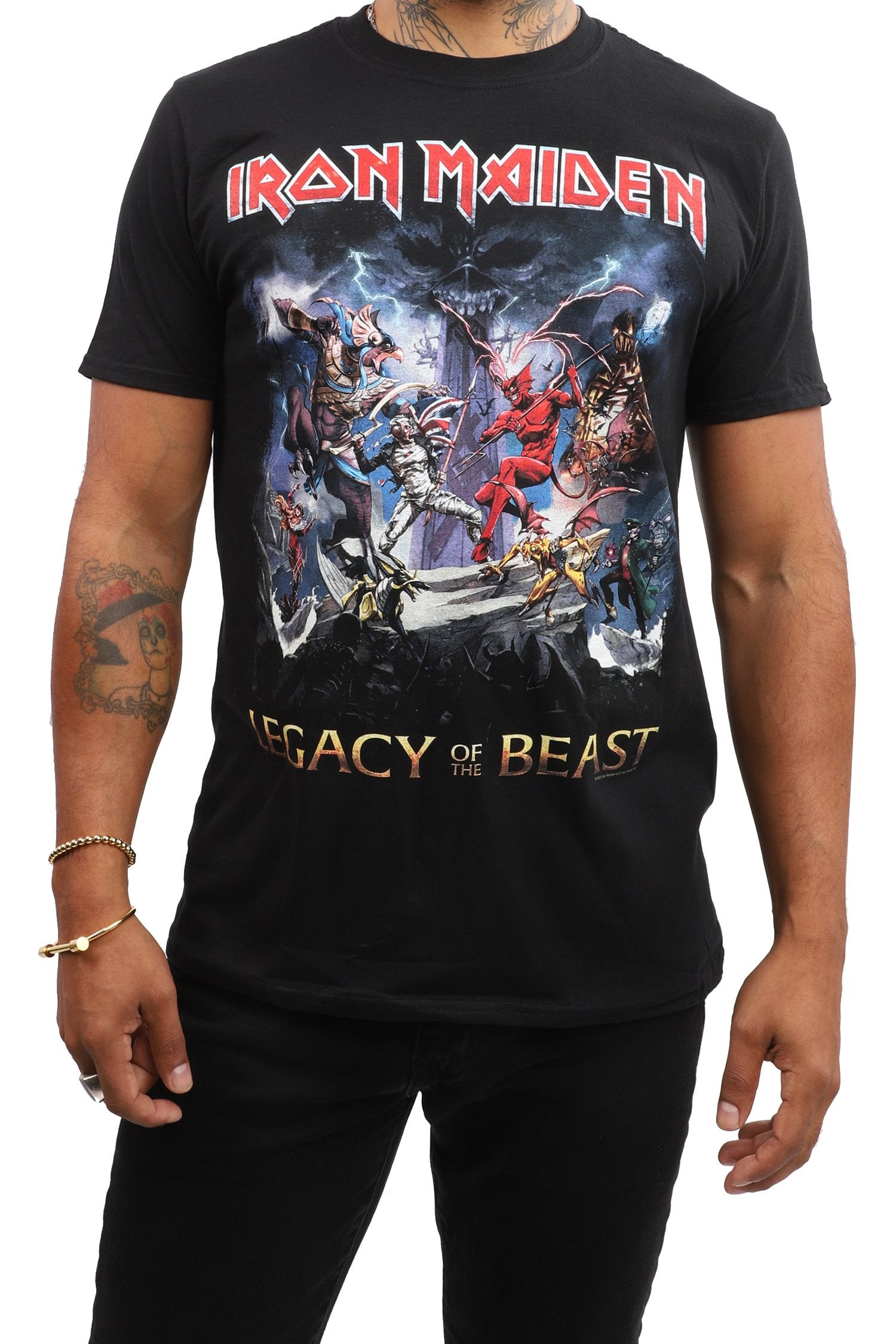 Iron Maiden T-Shirt - of the Beast - Black – Eyecandy Los