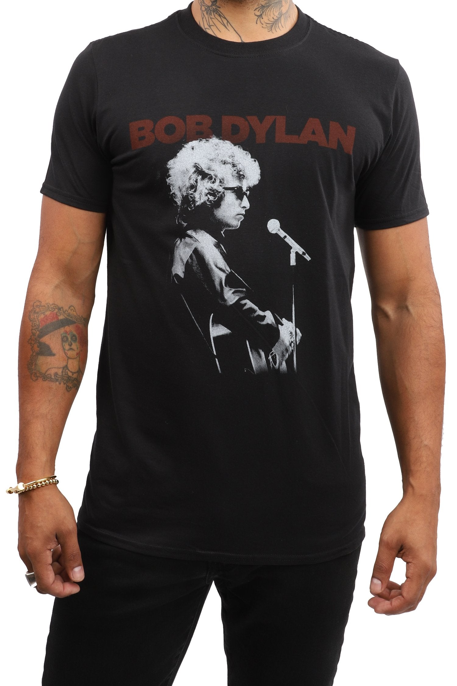 berømmelse Eventyrer bord Bob Dylan T-Shirt - Portrait - Black – Eyecandy Los Angeles