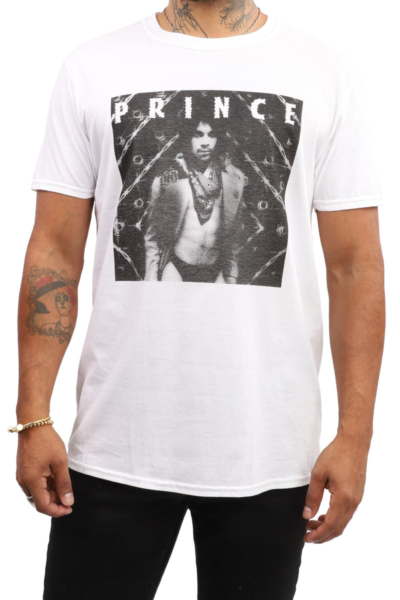 Prince T-Shirt - Dirty Mind - White