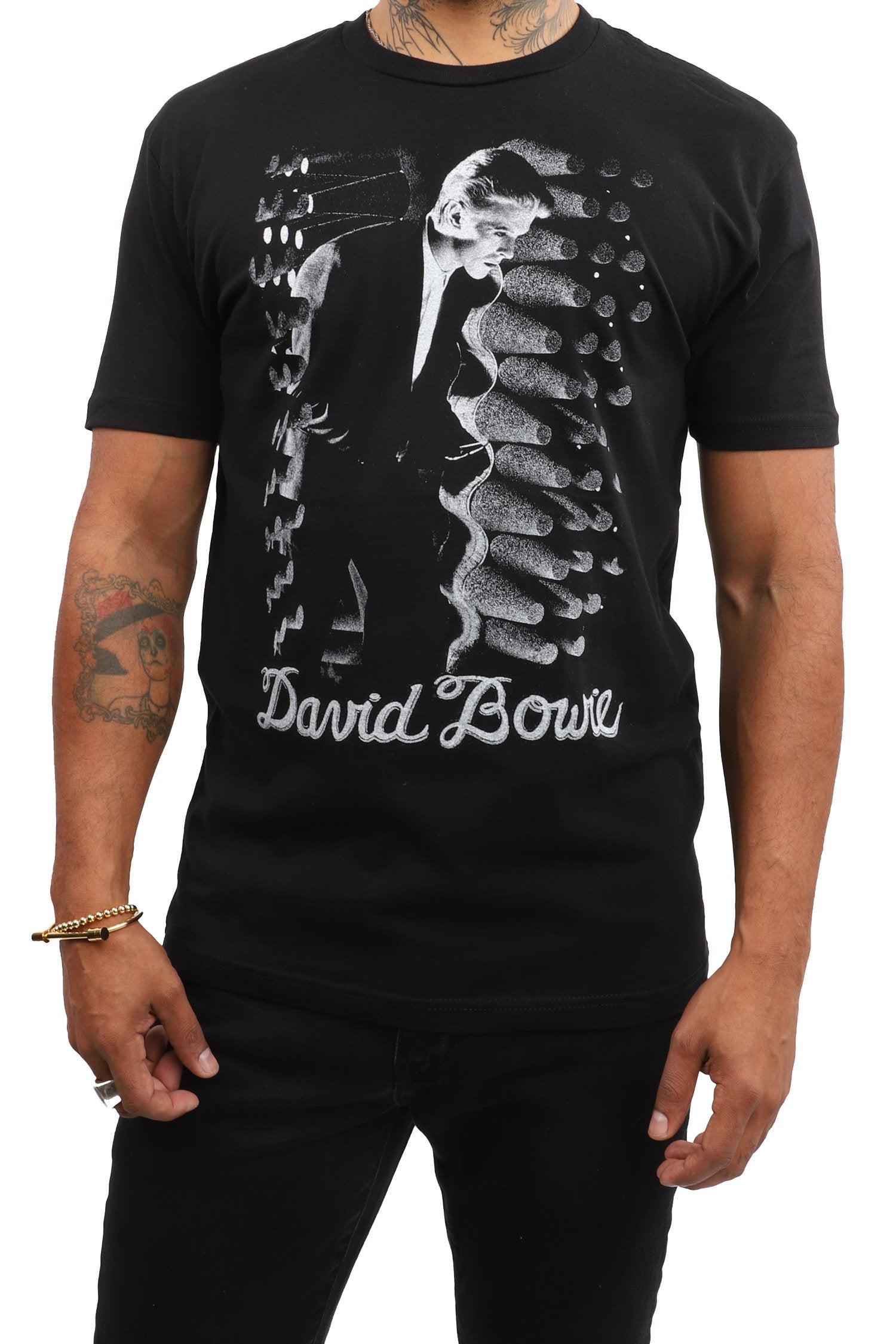 David Bowie T-Shirt - Station to Station - Black – Eye Candy Los