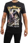 Elton John T-Shirt - Captain fantastic and the brown dirt cowboy - Black