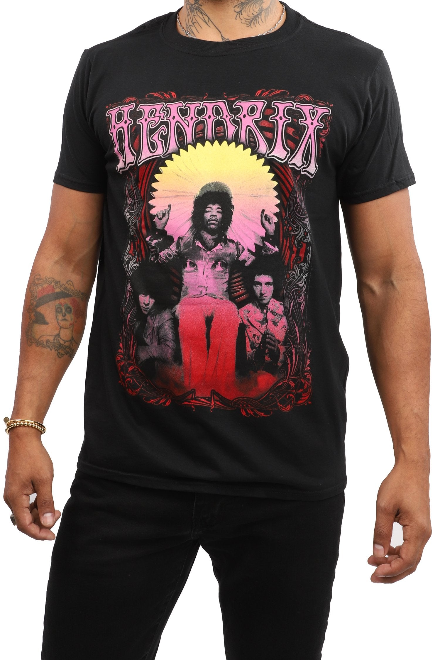 Jimi Hendrix Experience ビンテージTシャツ Lサイズ Jimi Hendrix T-Shirt - Experience - Black – Eye Candy Los Angeles
