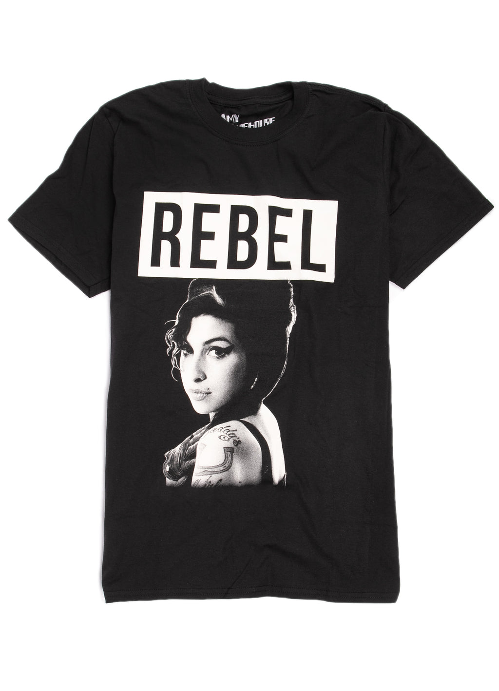 Amy Winehouse rebel t-shirt.