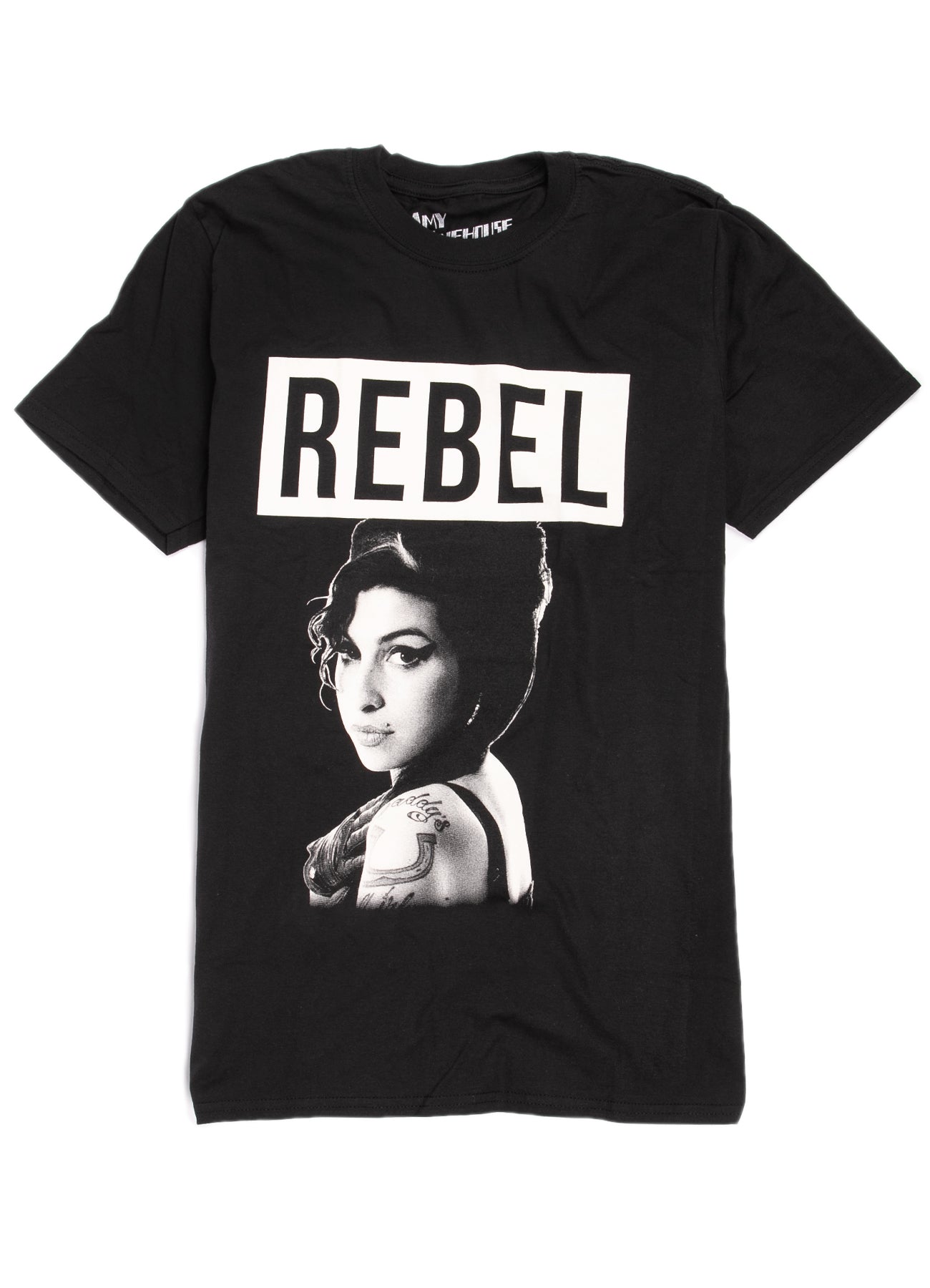 Byttehandel polet sej Unisex Amy Winehouse T-Shirt - Rebel - Black – Eyecandy Los Angeles