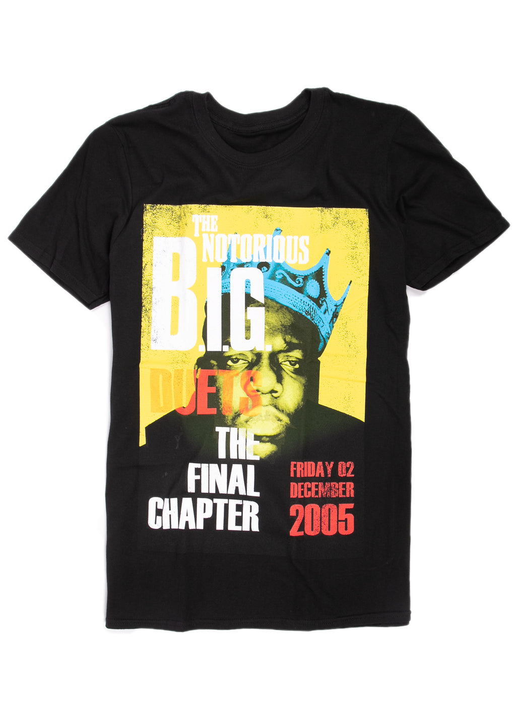 Biggie Smalls Duets album cover t-shirt.