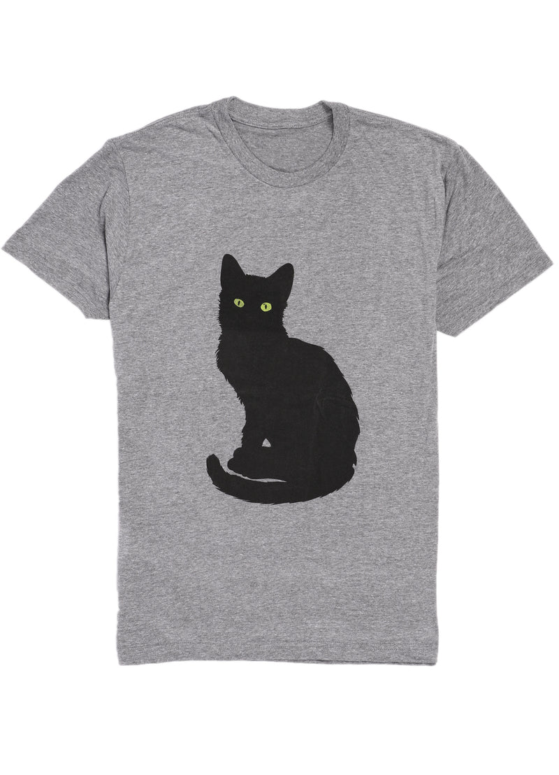 Tri-Blend Super Soft Black Cat T-Shirt