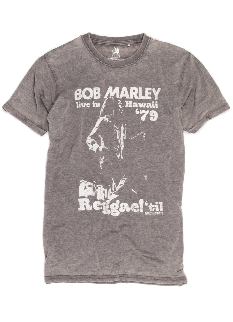 Bob Marley live in Hawaii t-shirt.
