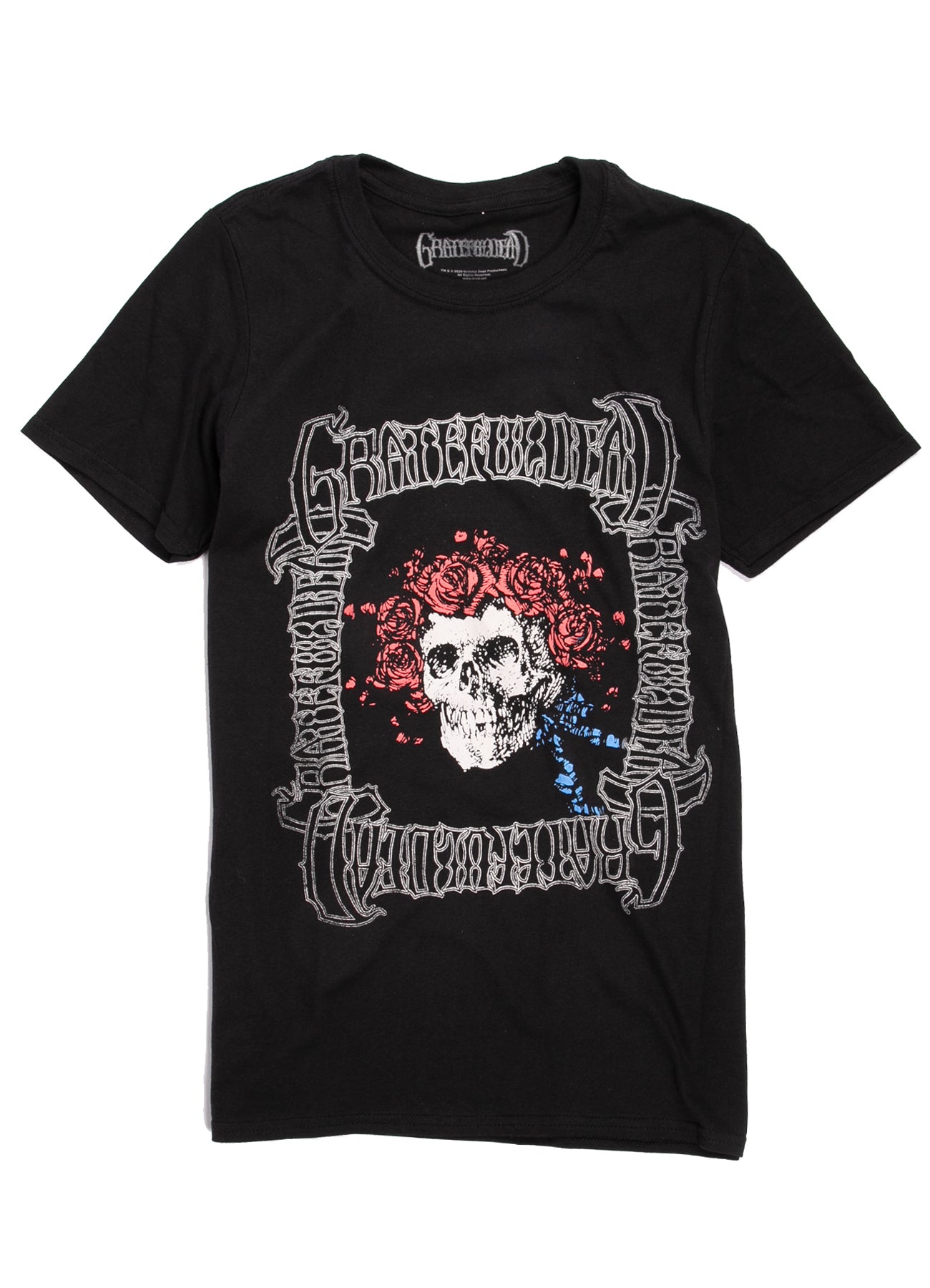 Grateful Dead T-Shirt - Bertha Skeleton - Black