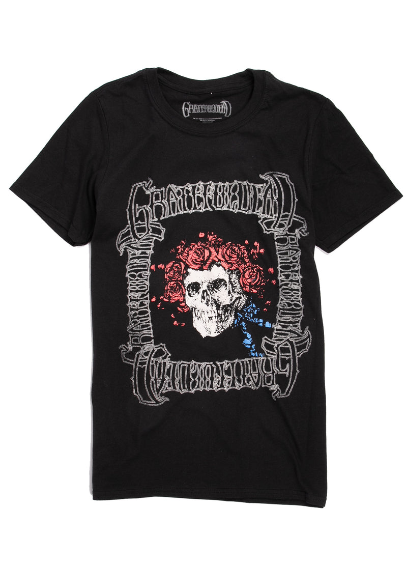 Grateful Dead T-Shirt - Bertha Skeleton - Black