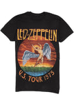 Led Zeppelin T-Shirt - The Demon Rock God - Black