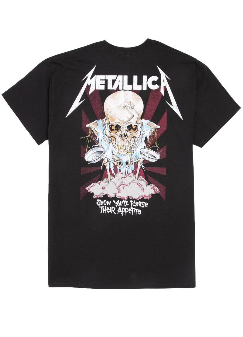 Metallica T-Shirt - Their Money Tips Her Scales Again - Black