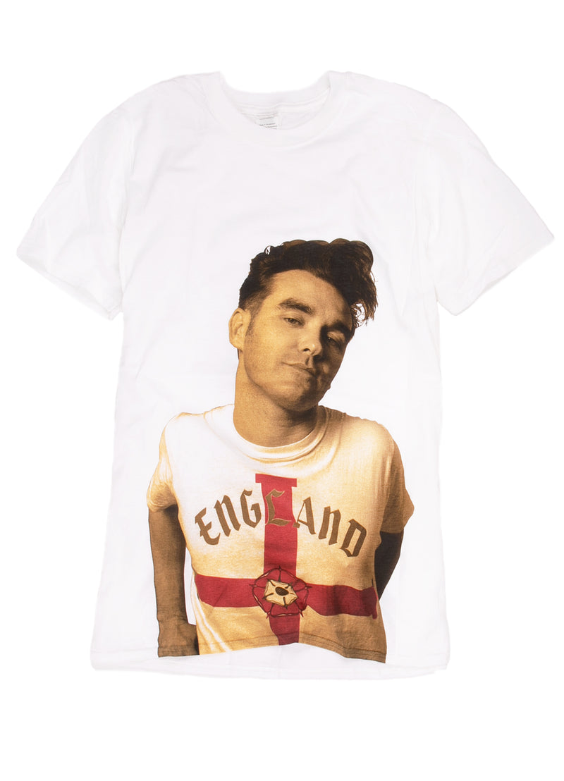 Morrissey England portrait t-shirt.