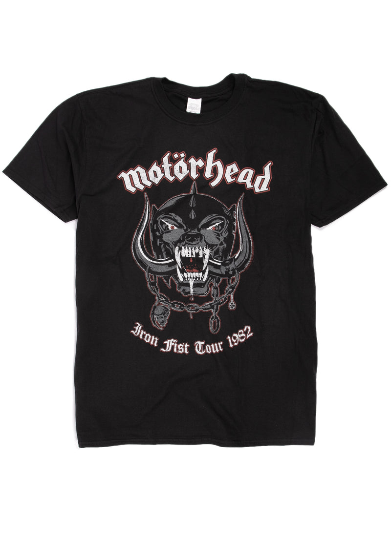 Motörhead Iron Fist Tour 1982 t-shirt.