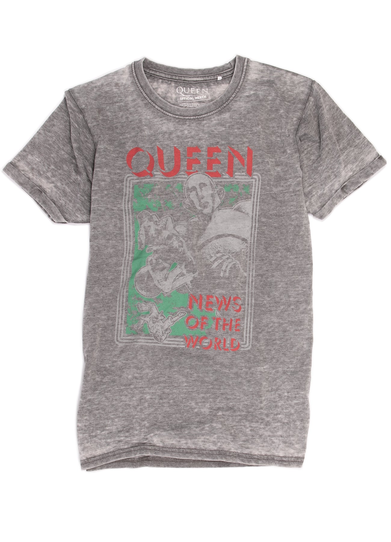 Queen "News of the World" t-shirt.