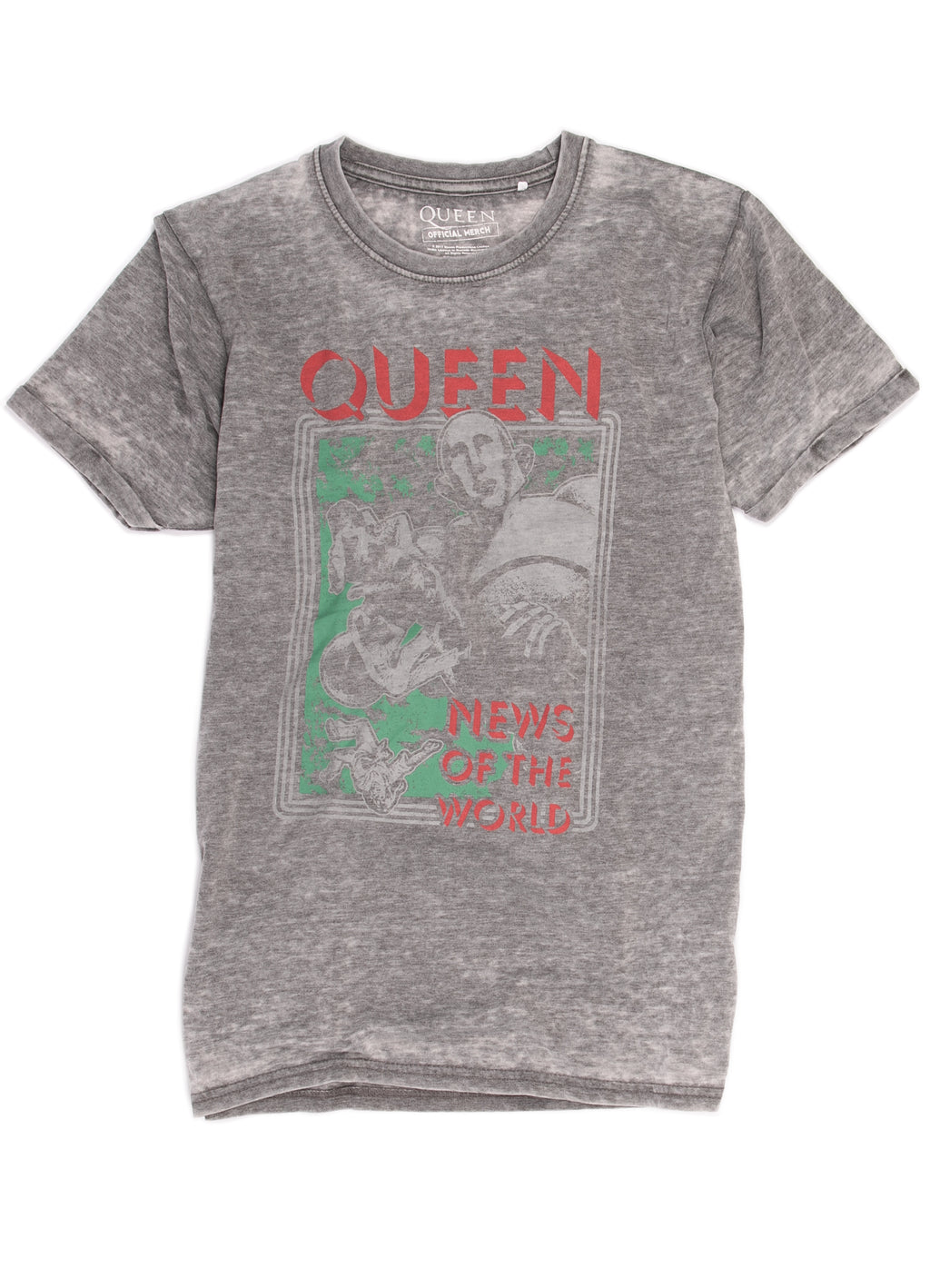 Queen "News of the World" t-shirt.