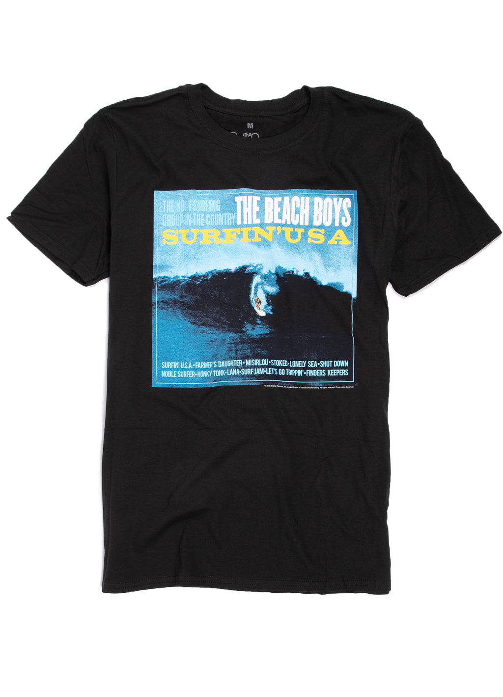 The Beach Boys "Surfin' USA" t-shirt.