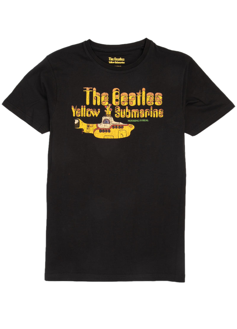 The Beatles T-Shirt - Yellow Submarine - Black