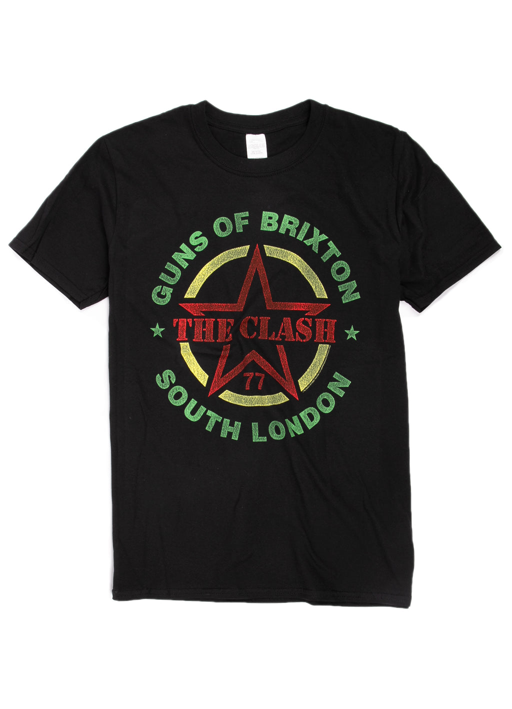 The Clash T-Shirt - Guns Of Brixton - Black