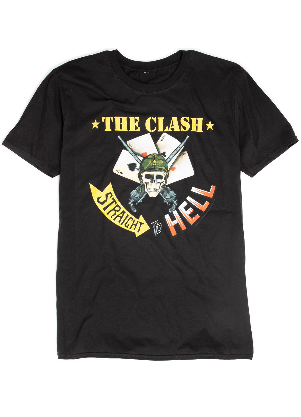 The Clash "Straight to Hell" t-shirt.