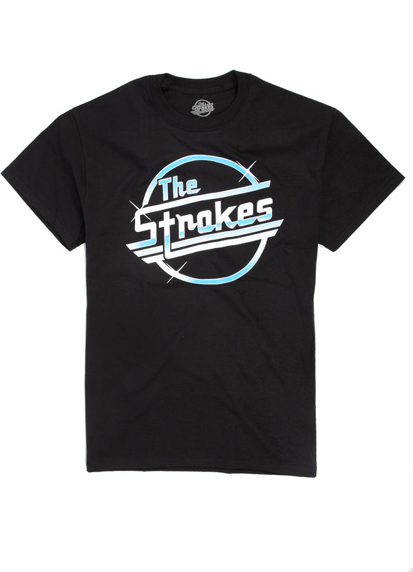 The Strokes バンドTシャツ ネイビー Mサイズ Unisex The Strokes T-Shirt - Offical Logo - Black (Blue) – Eye