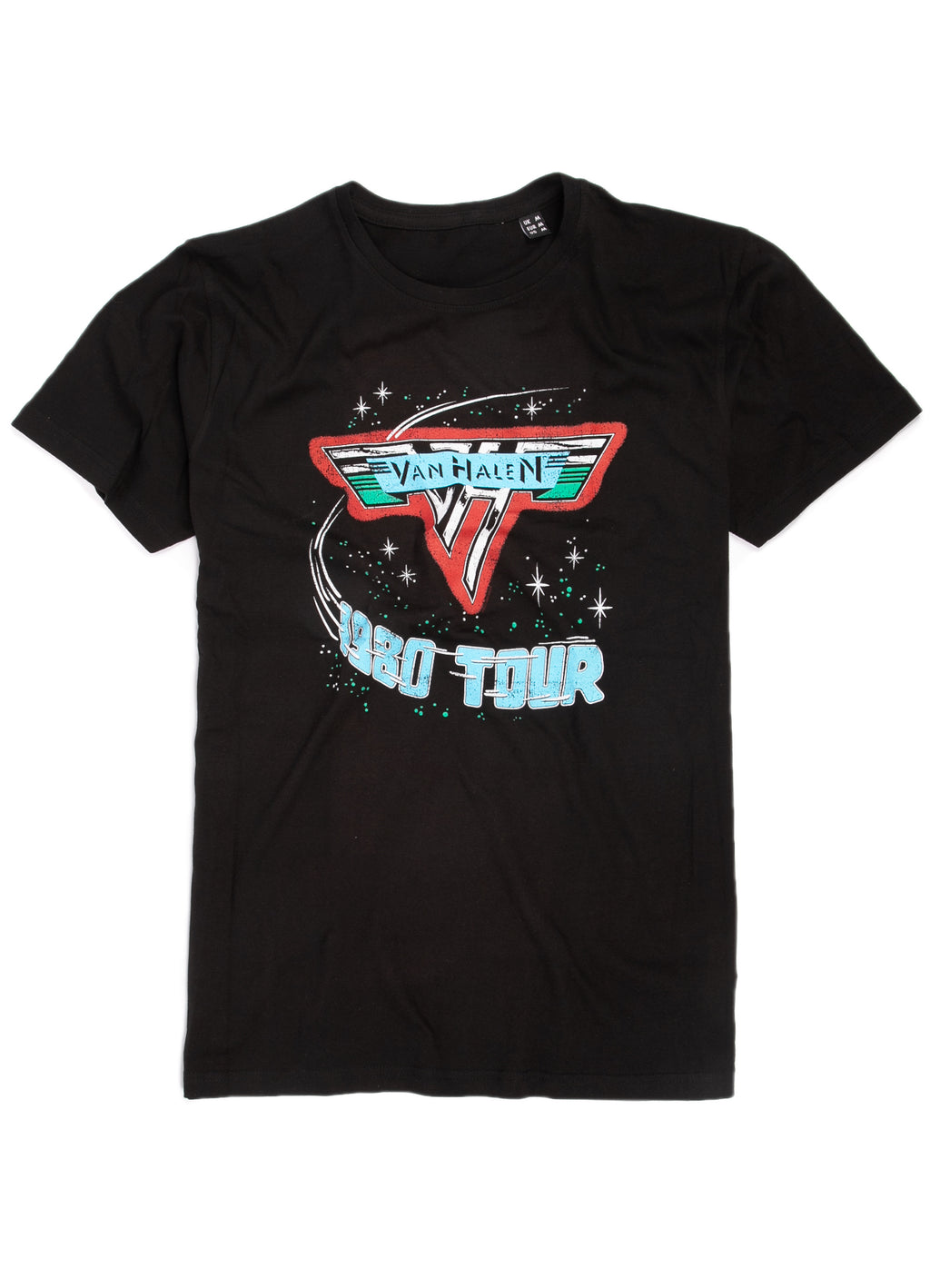 Van Halen 1980 tour t-shirt.